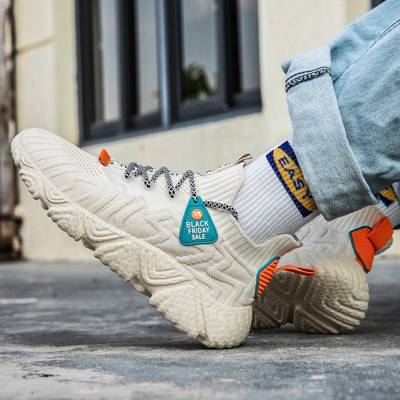 Giày Thể Thao Nam Thời Trang MWC Thiết Kế Vải Dệt Cao Cấp  Dáng Thể Thao Cổ Thấp Năng Động Cá Tính NATT- 5308