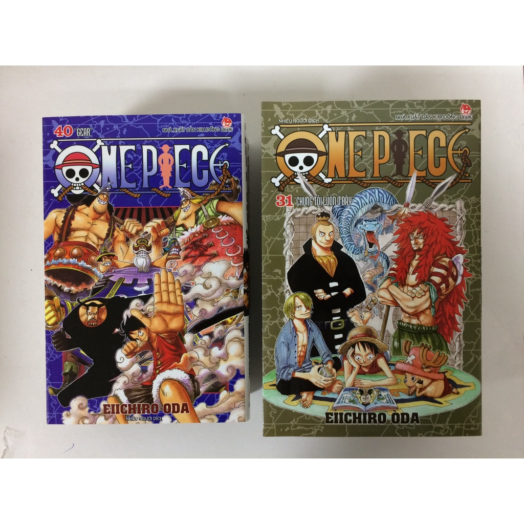 Sách - Combo One piece - Tập 31 đến Tập 40 (Bìa rời)