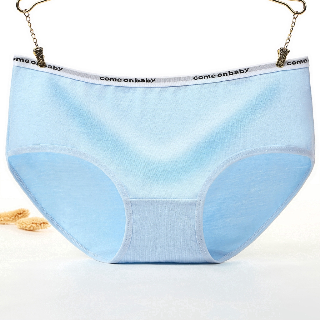 Quần lót cotton mềm in chữ phong cách trẻ trung thời trang cho nữ | BigBuy360 - bigbuy360.vn