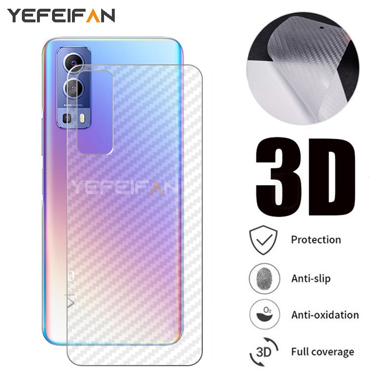 Miếng dán bảo vệ lưng máy 3D cho Vivo Y72 5G Y12A Y31 Y20i Y20 2021 Y31S Y51S Y20S Y12S