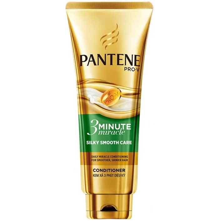 Kem xả Pantene 3 Phút diệu kỳ Óng mượt 150ml