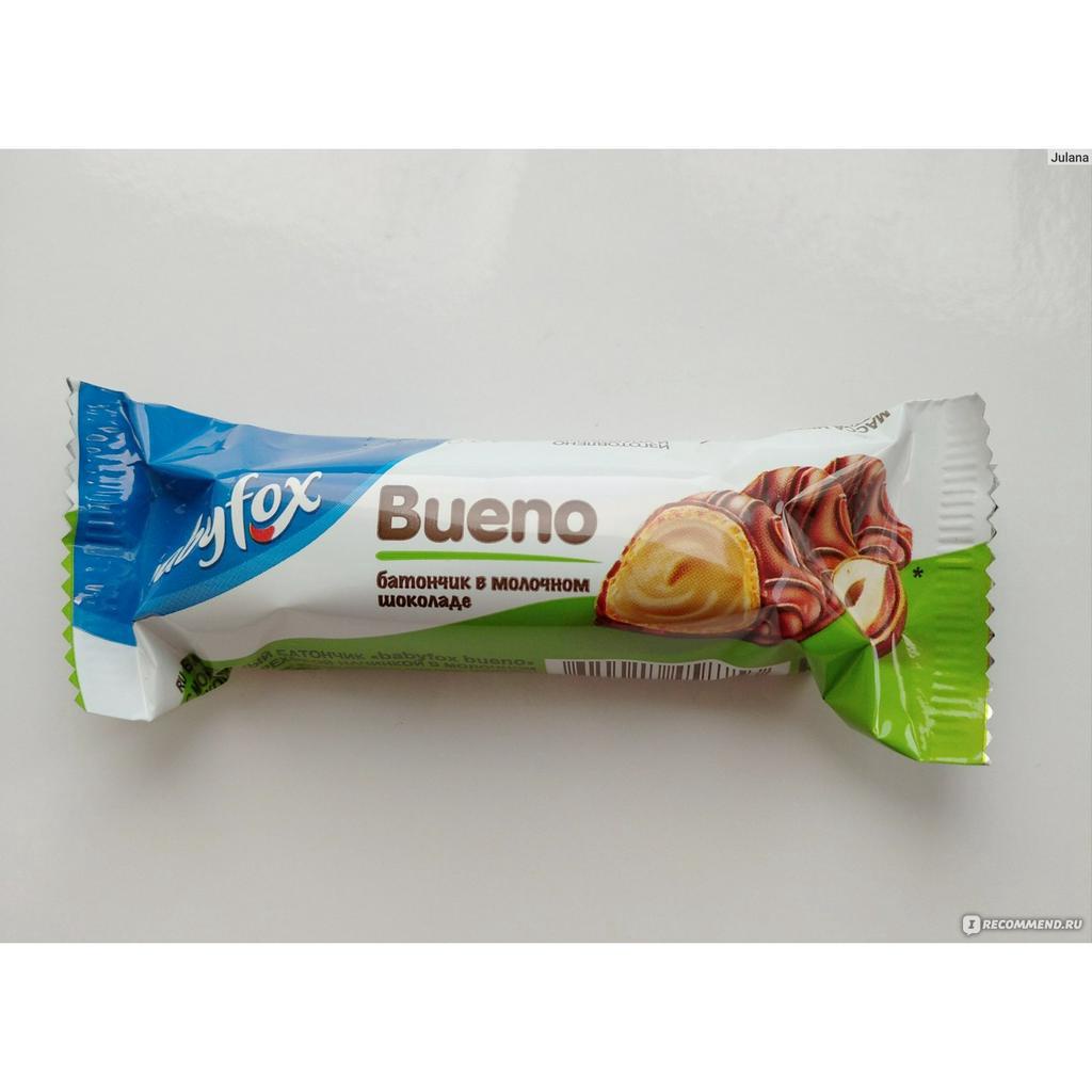 Socola Hạnh Nhân Babyfox Bueno - Nga