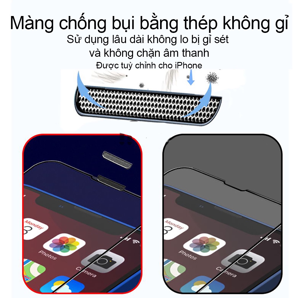 Kính Cường Lực Baiko chính hãng Full màn dành cho ip 7/7plus/8/8plus/Xsmax/11/12/13/14/pro/max/promax