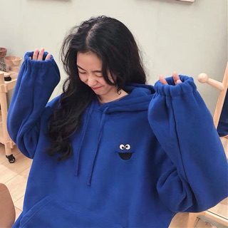 (ORDER) Áo hoodie nỉ ulzzang nữ chất siêu đẹp hình mặt cười