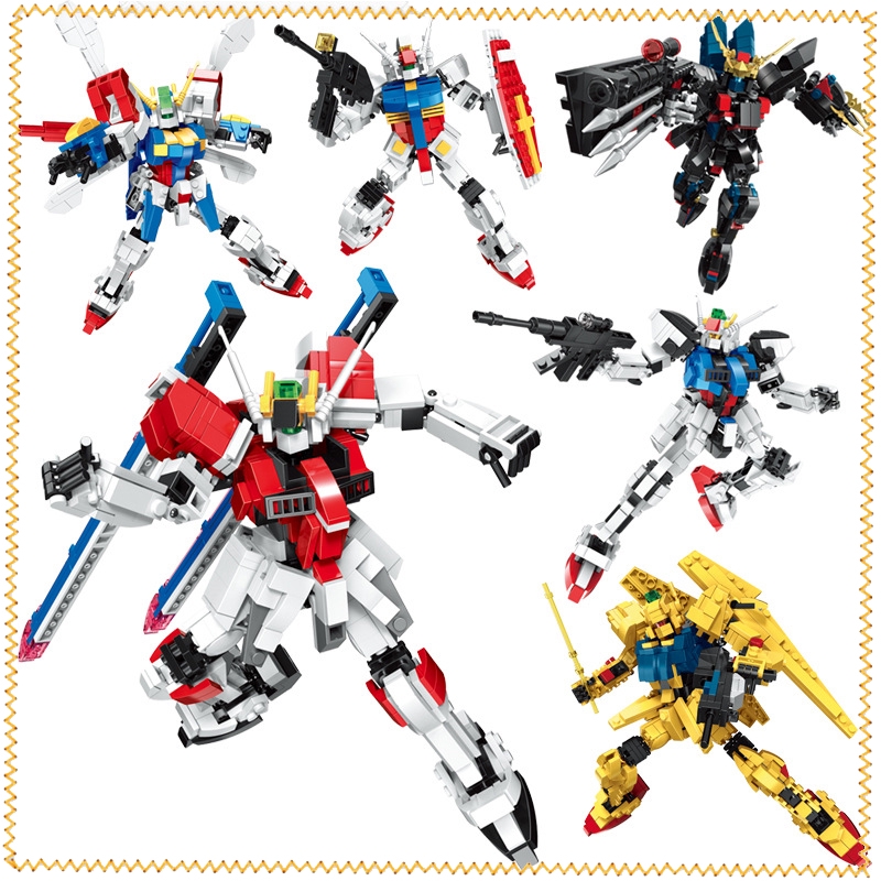 Mô Hình Lắp Ráp Lego Thành Phố Le Hi-Tech Lepin Gundam