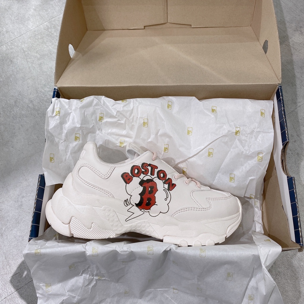 [CHÍNH HÃNG] Giày thể thao Sneaker MLB Big Ball Chunky - Boston 3D - Red Sox