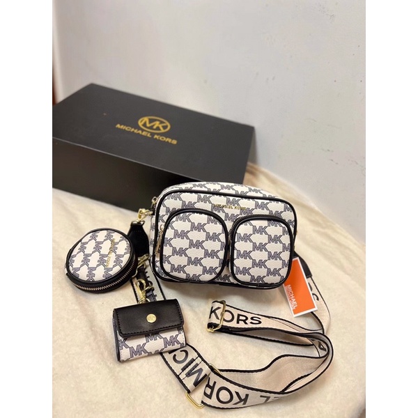 Túi 3 Chi Tiết , Túi Kèm Ví Nhỏ Dây Bản To Cá Tính