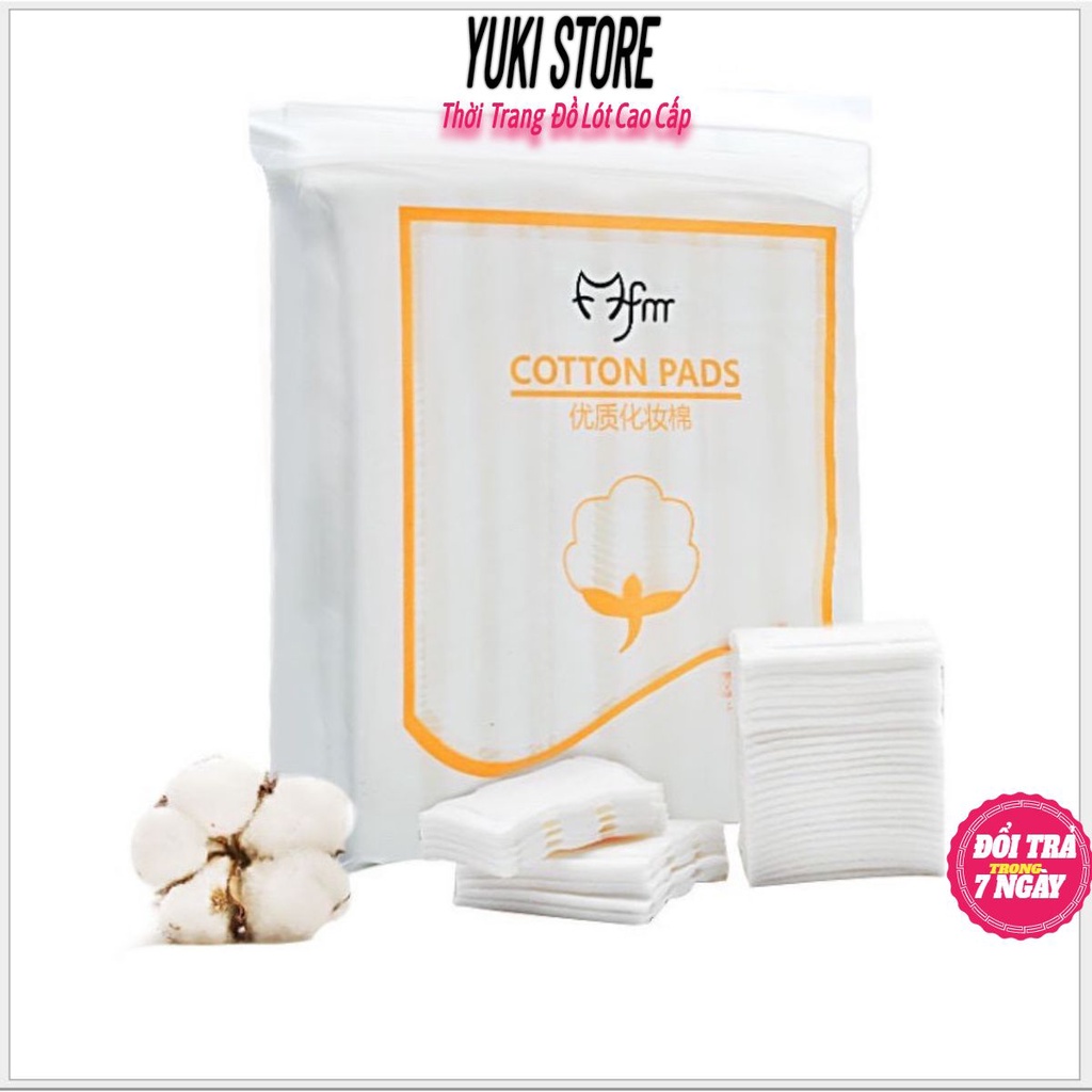 Bông Tẩy Trang Cotton Pads 222 Miếng ❣️ FREESHIP ❣️Yuki BTT222