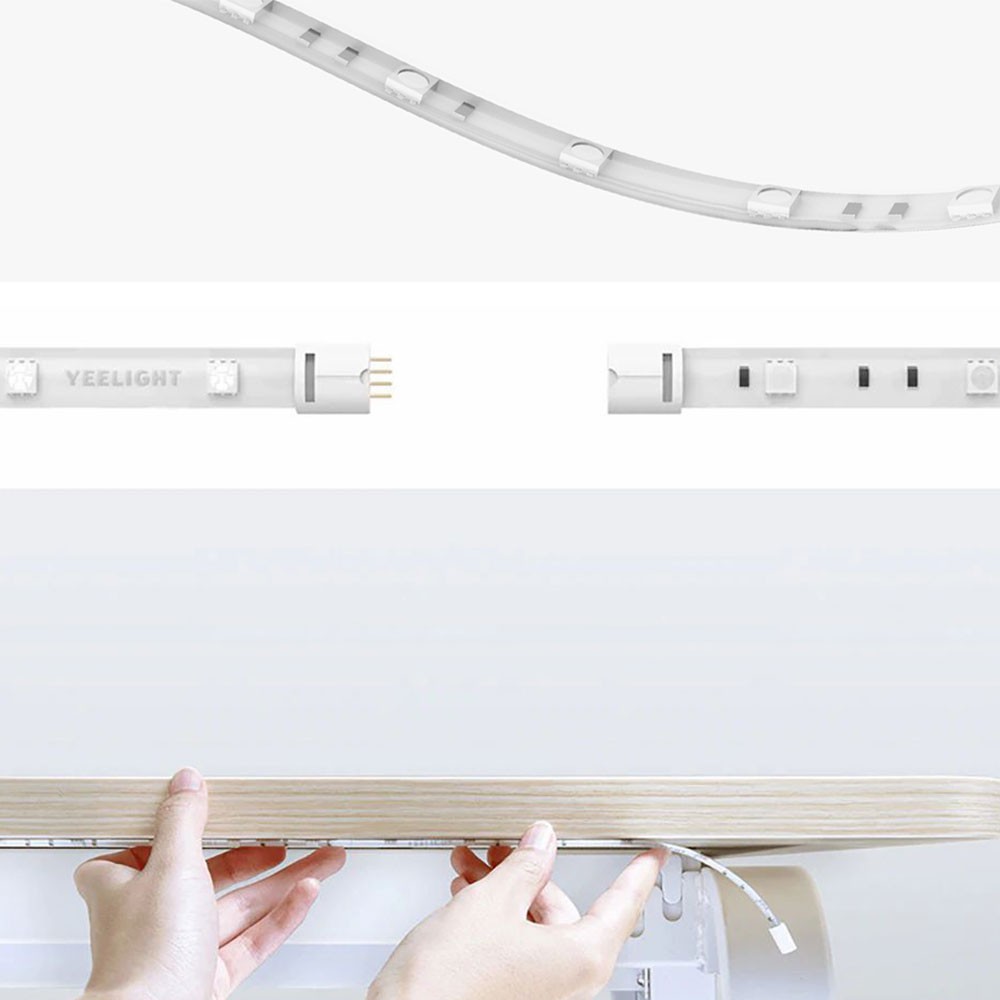 Đèn led dây xiaomi Yeelight Lightstrip Plus Thông Minh chiều dài 1m - Bảo Hành 3 Tháng
