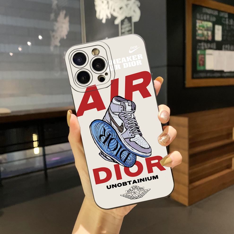 Ốp Điện Thoại Viền Vuông In Chữ Just Do it Cho Realme C35 C11 2021 C12 C15 C21Y C25Y C25S Realme5 5i 6i 8 Pro