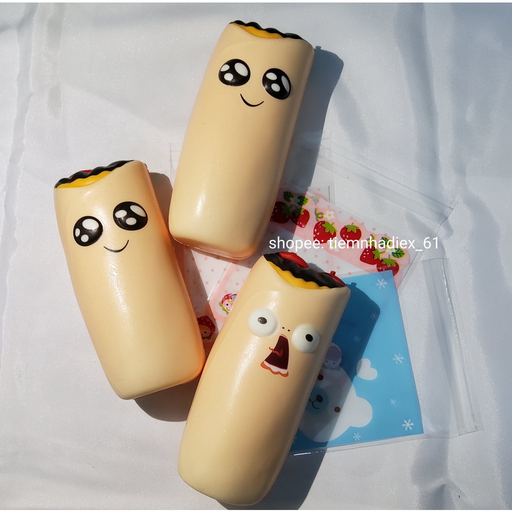 Squishy hotdog dễ thương