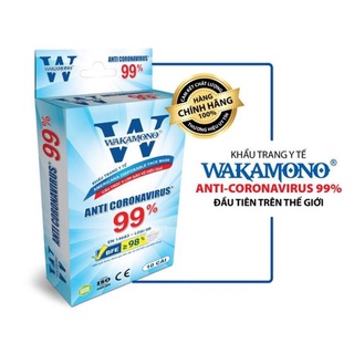KHẨU TRANG WAKAMONO (4 LỚP, HỘP 10 CÁI)