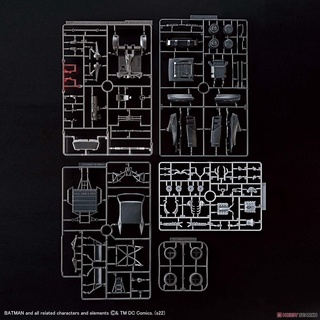 Bộ đồ chơi lắp ráp 1/35 SCALE MODEL KIT BATMOBILE (THE BATMAN Ver.) BANDAI