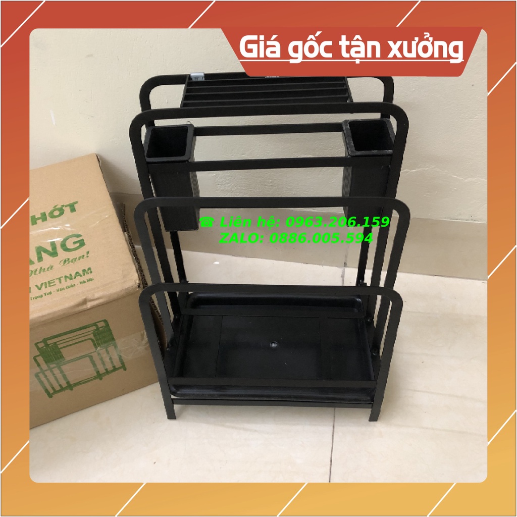 [NEW] KỆ CÀI DAO, TREO THỚT CHẤT LIỆU THÉP SƠN TĨNH ĐIỆN