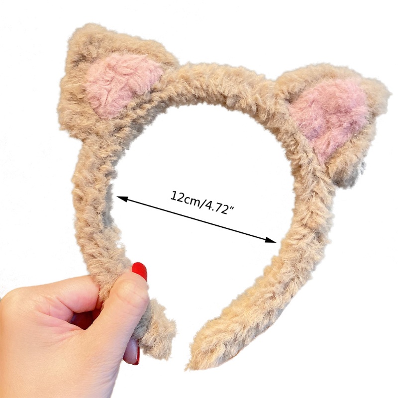 Băng Đô Tai Mèo Hoạt Hình Làm Phụ Kiện Chụp Ảnh