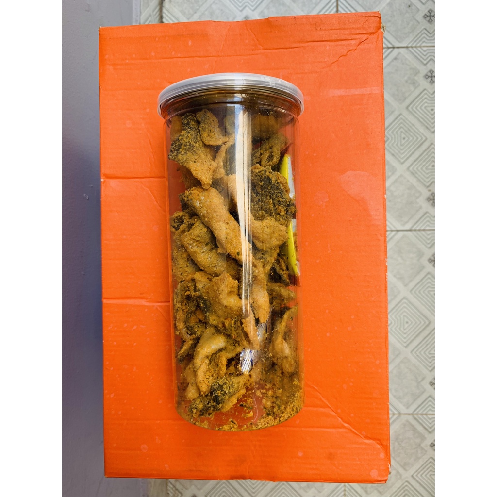 Da Cá Xốc Trứng Muối Hũ Pet 250g Thơm Ngon Tiện Lợi - Ăn Vặt 492