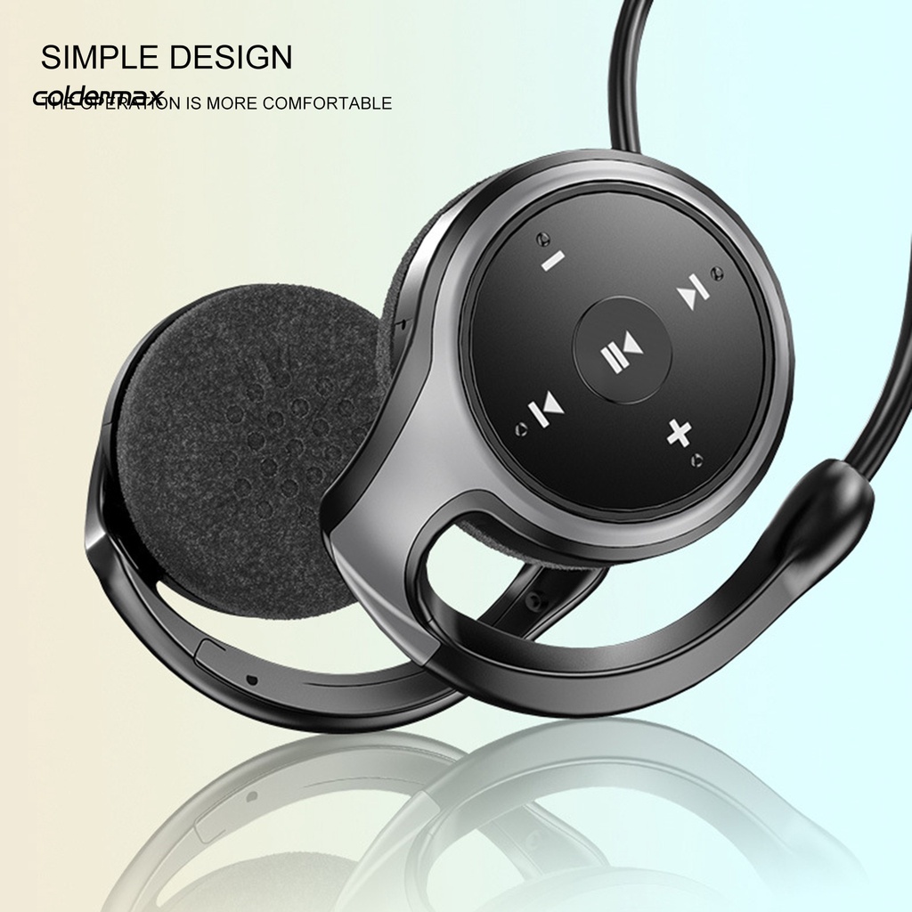 COLD 3 in 1 Bluetooth-compatible 5.0 Neck-Mounted Headset MP3 Player FM Radio TF Card Support