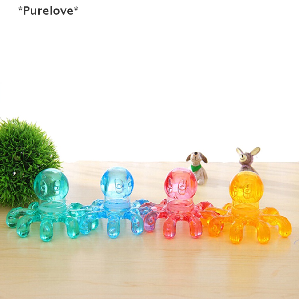 Dụng Cụ Mát Xa Cầm Tay Hình Bạch Tuộc Giúp Giảm Đau Lưng / Cổ Tiện Dụng