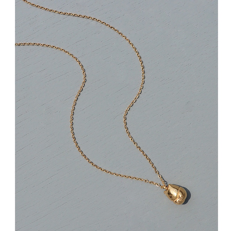 Dây Chuyền Titan Ko Han Rỉ Mèo May Mắn TT 4028