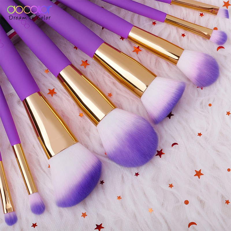 Bộ Cọ Trang Điểm docolor 8 Pieces Skin Affinity Brush Set