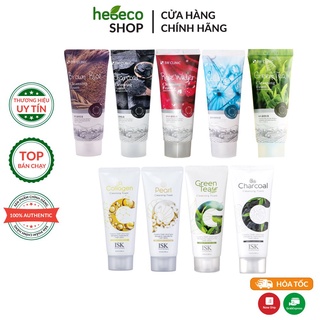 Sữa rửa mặt làm sạch ngăn ngừa mụn từ trà xanh 3W CLINIC GREEN TEA CLEANSING FOAM