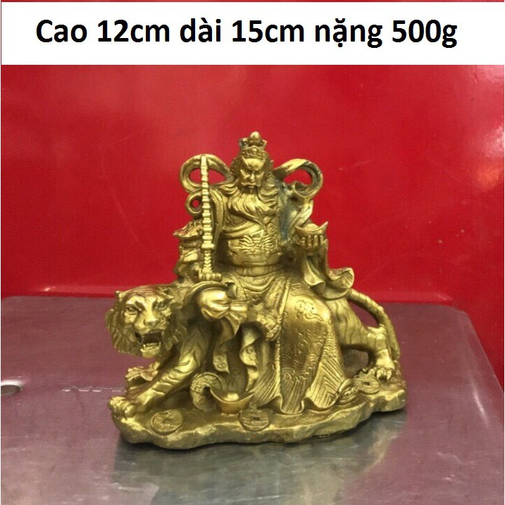 Tượng Triệu Công Minh bằng đồng MS130a