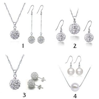 Bộ trang sức dây chuyền bông tai đẹp hot sale giá sốc - sheeloveshop