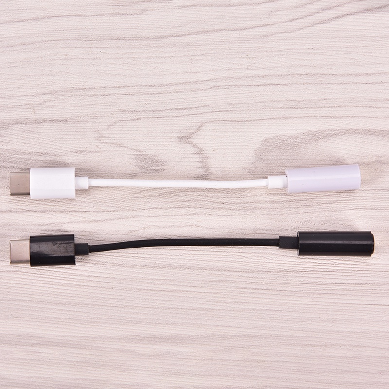 [adorebubble 0610] USB Type C to 3.5mm Headphone Jack Adapter AUX Cable for Samsung LG XIAOMI LeEco