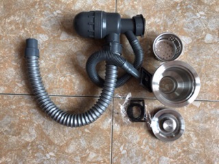 Combo chậu rửa chén bát 7843 + vòi rửa chén