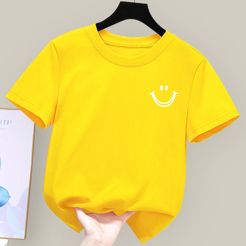 Áo Thun Unisex In Họa Tiết Hoạt Hình Cho Bé Gái