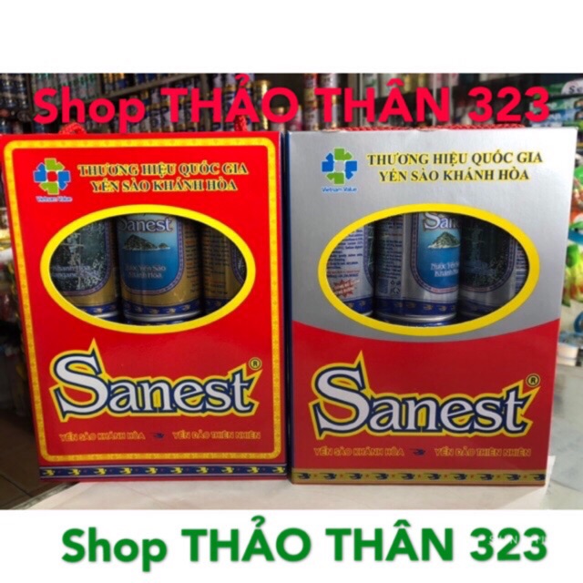 DaNước Yến Sào Khánh Hoà Sanest 190ml (1lốc *6lon)