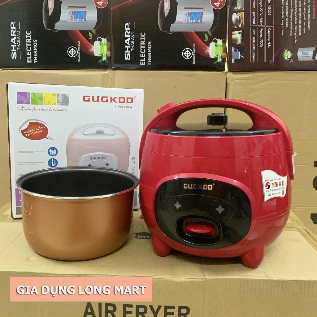 Nồi Cơm Điện CUCKOO GK-182 - Dung Tích 1.8L Tặng Kèm Giá Hấp Hàng Chính Hãng, Bảo Hành 12 Tháng