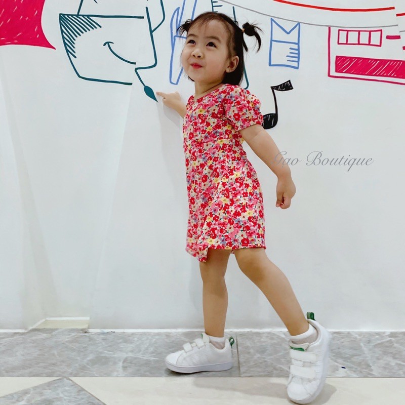 Váy hoa cho bé, váy hè cho bé gái 9-23kg