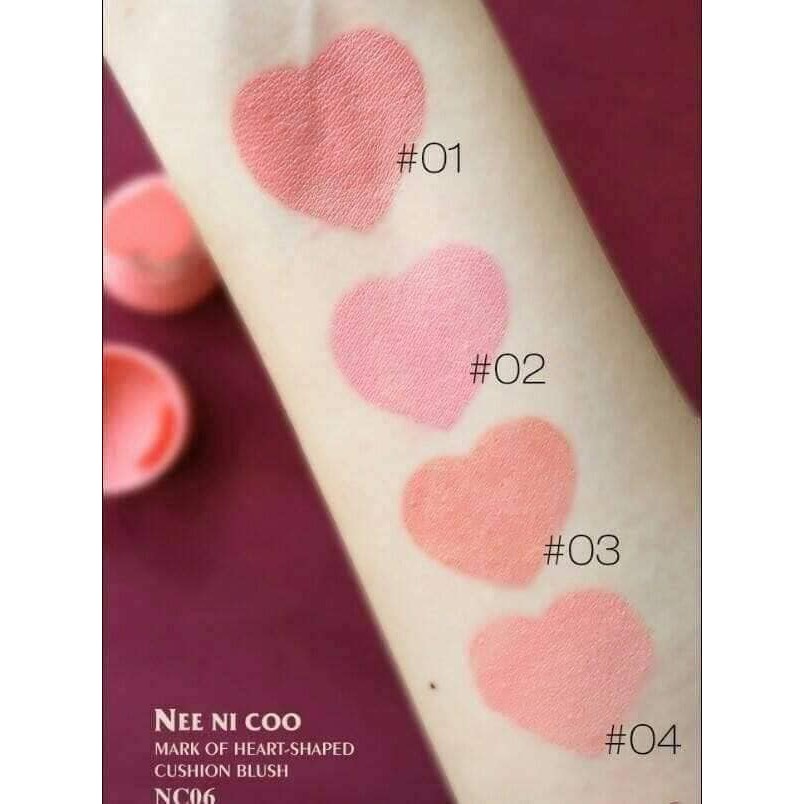 Má Hồng NEE NI COO CUSHION BLUSH MARK