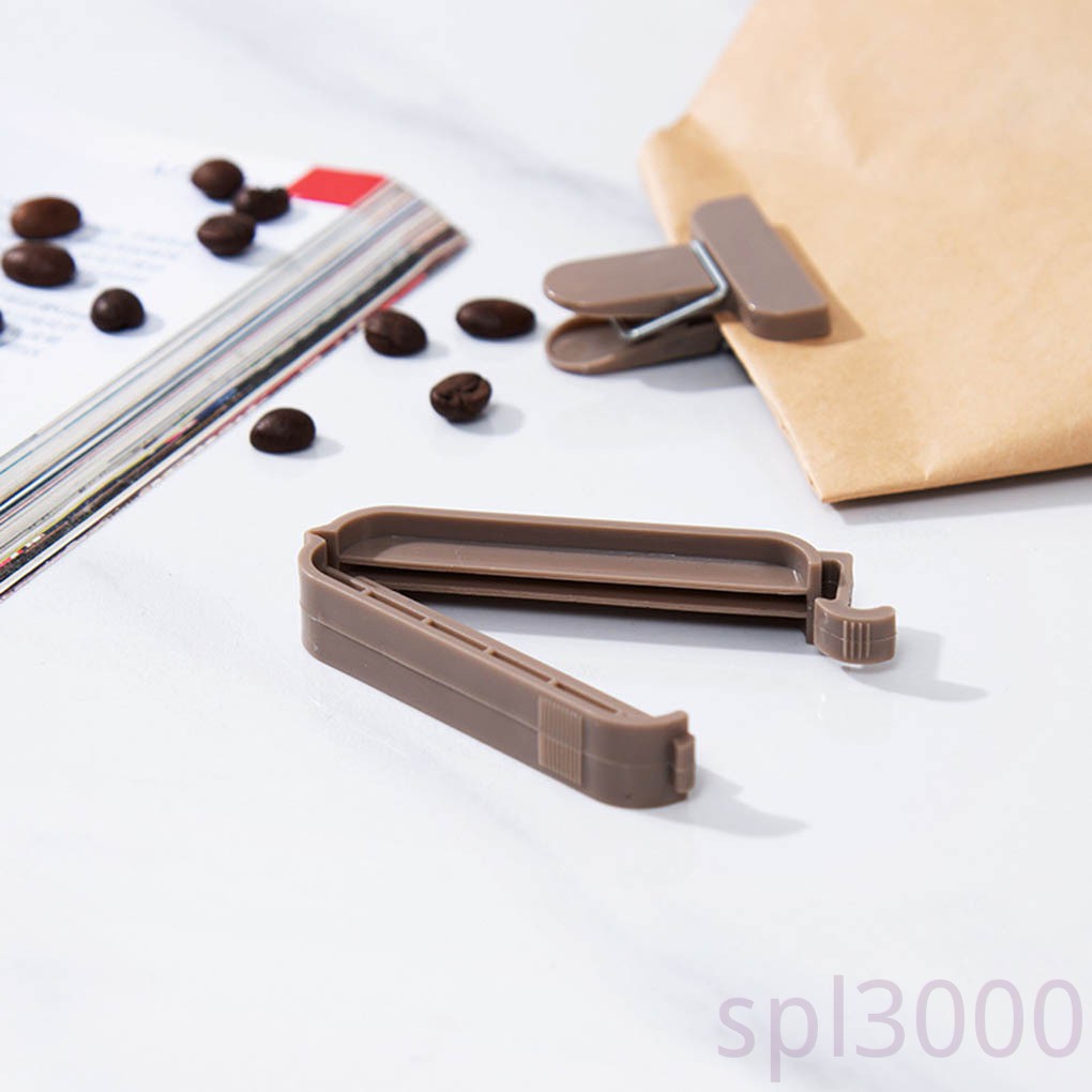 Set 8 kẹp miệng túi thực phẩm chất liệu nhựa