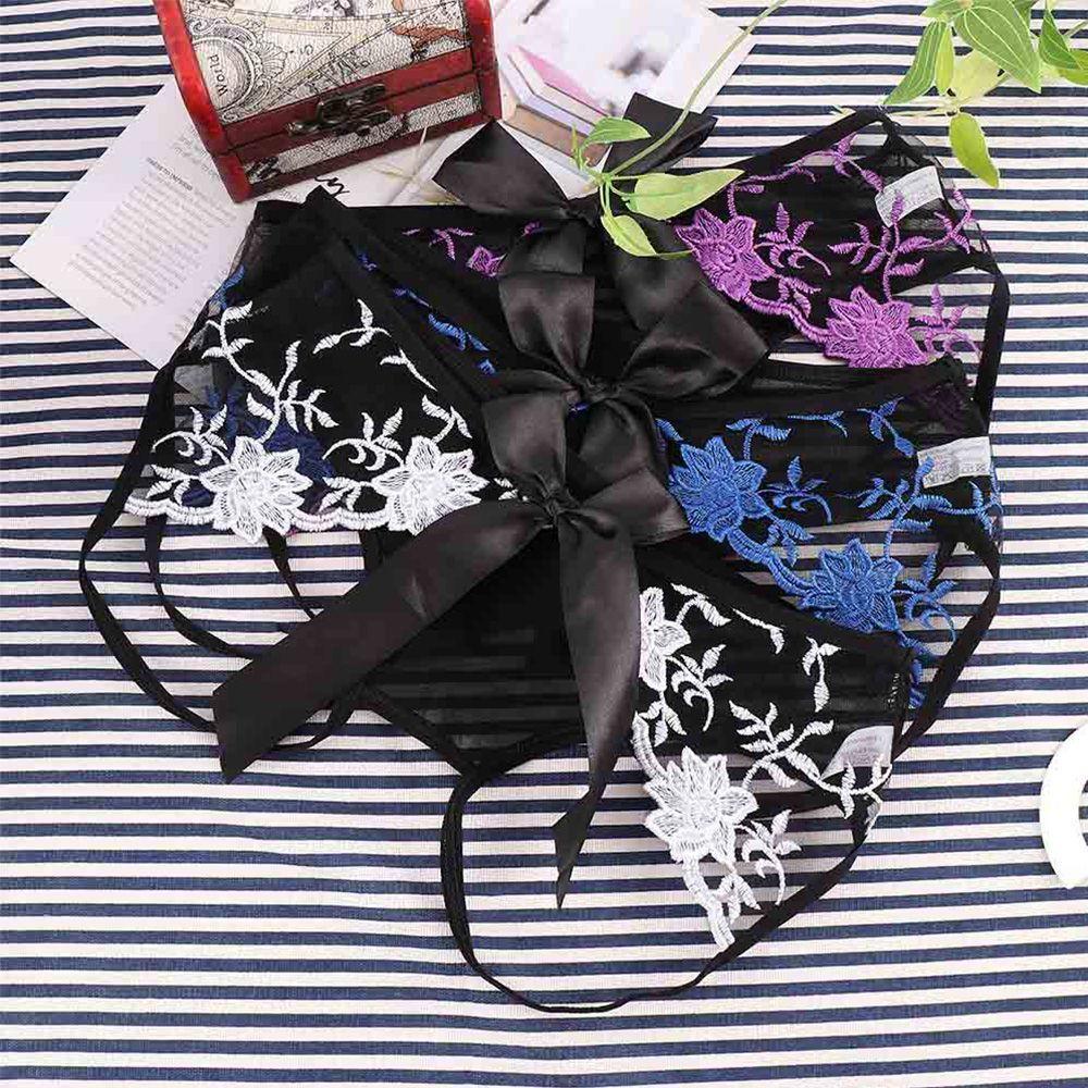 Quần Lót Nữ Hở Đáy Phối Ren Quyến Rũ