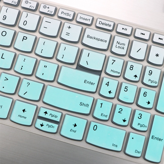 Miếng dán silicon siêu mỏng bảo vệ bàn phím cho laptop Lenovo L340 340C 15.6 inch