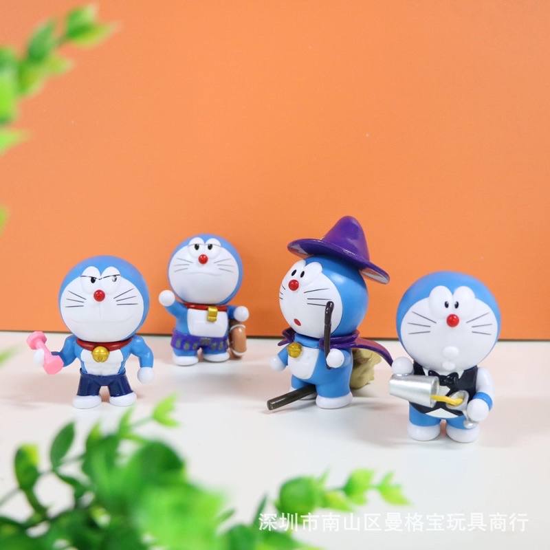 Mô hình Doraemon Quốc Gia, Phù thuỷ, Đầu bếp, Doremon Gymer, Hoạ sĩ… dễ thương