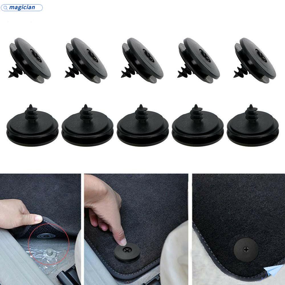 Set 10 Kẹp Cố Định Thảm Lót Sàn Xe Ô Tô Tiện Lợi