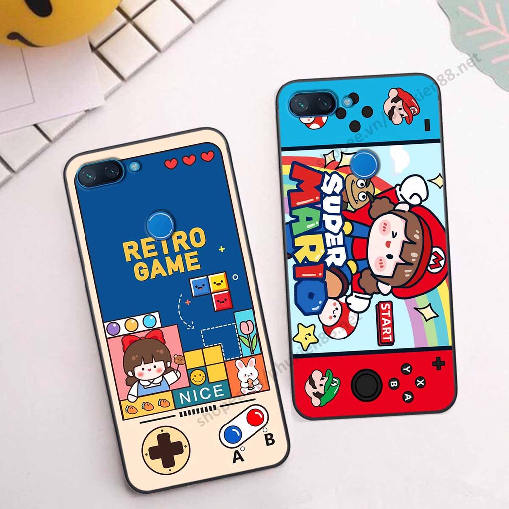Ốp lưng Xiaomi MI 8 Lite / Mi 8 Se hình phi hành gia, roro jump, điện tử dễ thương - Giá rẻ tốt nhất