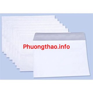 Phong bì trắng A5, A6, (100 chiếc/tập)