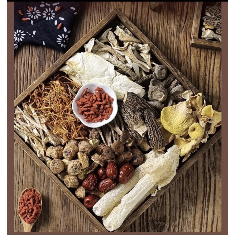 Nấm khô 7 màu nấu canh thơm ngon bổ dưỡng