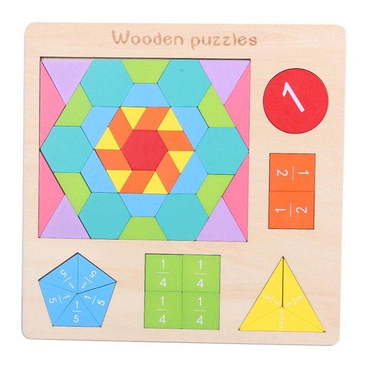 Đồ chơi giáo dục trẻ em mầm non 54 chi tiết giáo dục sớm Montessori