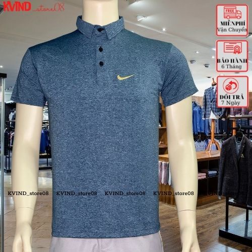 Áo thun nam cổ trụ tay ngắn chất mè thái thoáng mát thời trang hè hot trend KVIND_Store08
