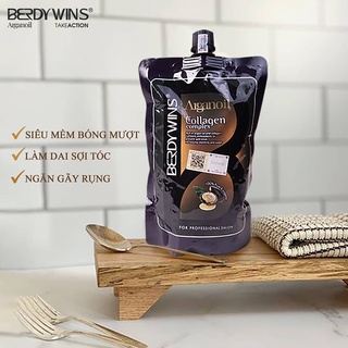 Hấp phục hồi arganoil colagen complex berdywins 500 ml