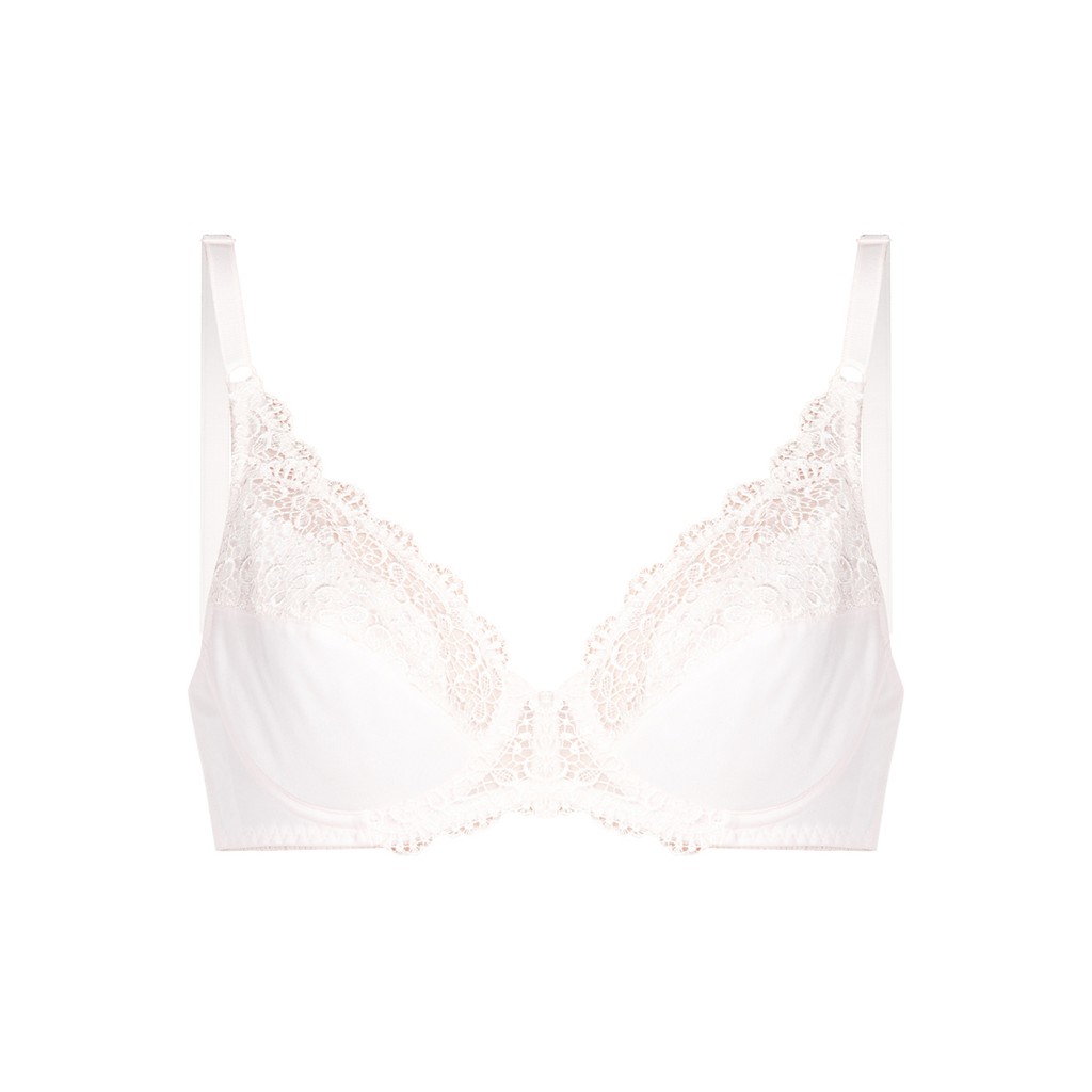 Áo lót ren Triumph Fashion F468 có gọng, mỏng, không đệm mút màu hồng nhạt (WM-VN)