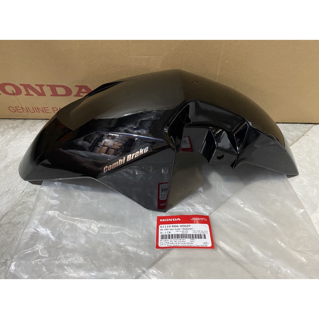 Bộ chắn bùn trước HONDA AIR BLADE 125 năm 2017 màu Đen.