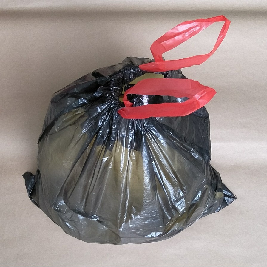 Combo 6 cuộn túi rác sinh học dây rút nội địa Trung