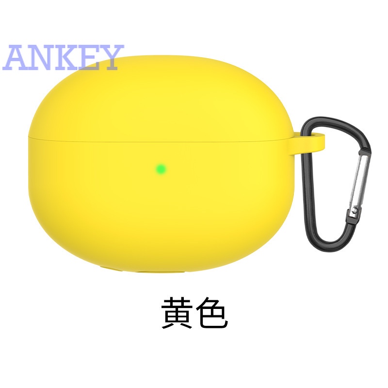 MI FlipBuds Xiaomi Buds 3Pro / 3T Pro / Buds3 Vỏ bảo vệ hộp sạc tai nghe silicon chống sốc chống nước kèm móc cho Xiaomi Buds 3 Pro / 3t Pro / Buds 3 Mi