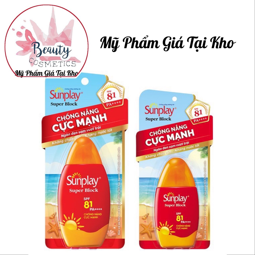 Sữa Chống Nắng Sunplay Super Block SPF 81, PA++++ 70g